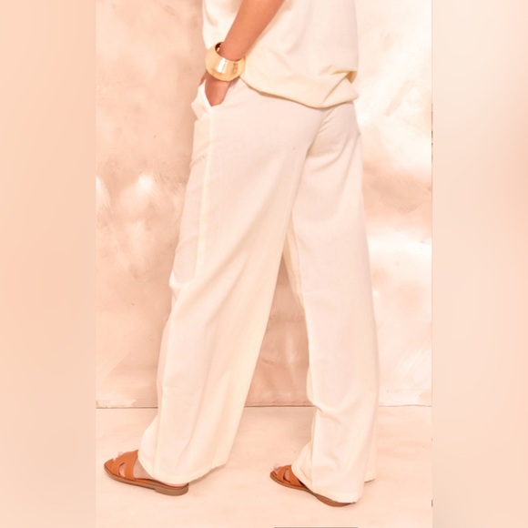 NWT Pretty Little Thing linen pant - Picture 3 of 6